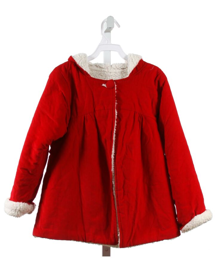HANNAH KATE  RED CORDUROY   DRESSY OUTERWEAR 