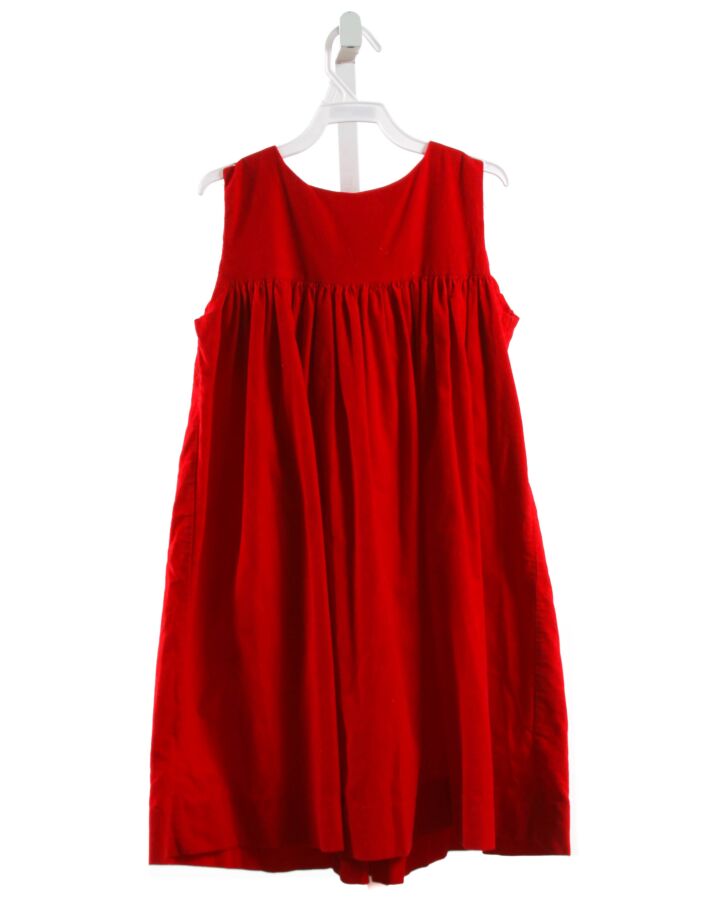 STELLYBELLY  RED CORDUROY   DRESS