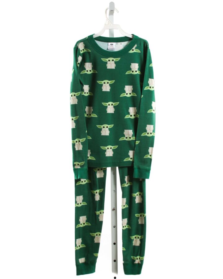 HANNA ANDERSSON  GREEN KNIT  PRINTED DESIGN LOUNGEWEAR