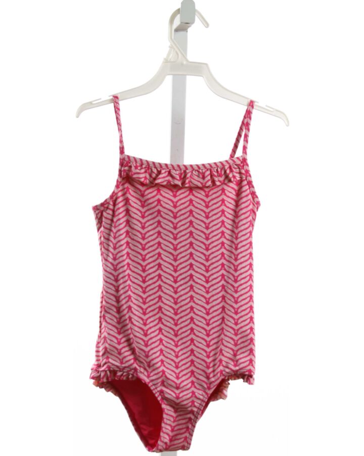 VINEYARD VINES  PINK    1-PIECE SWIMSUIT WITH RUFFLE