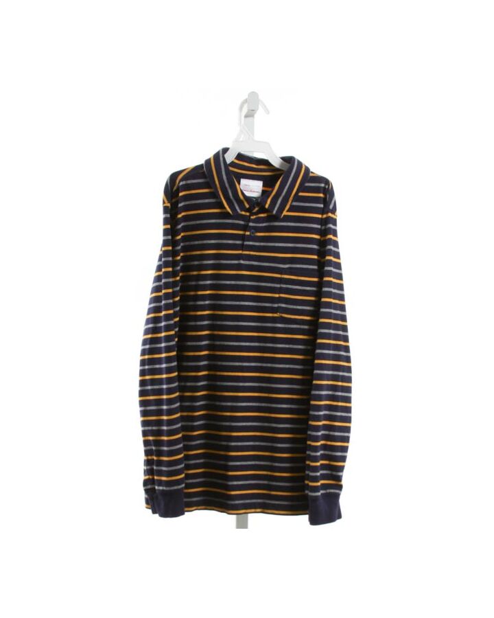 HANNA ANDERSSON  YELLOW  STRIPED  KNIT LS SHIRT 