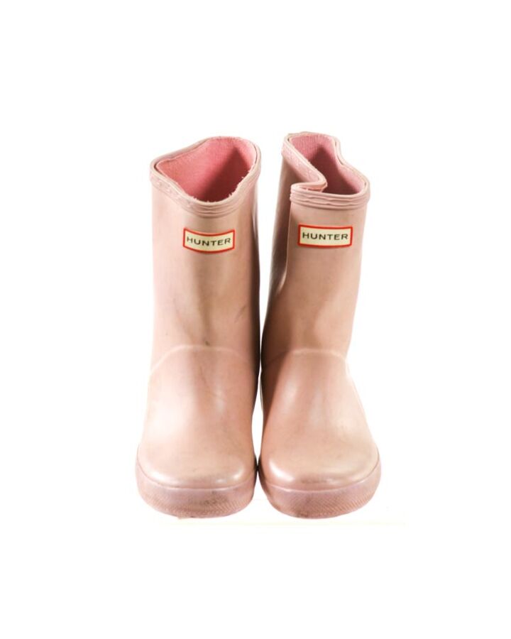 HUNTER PINK BOOTS *SIZE TODDLER 11; GUC- HEAVY WEAR