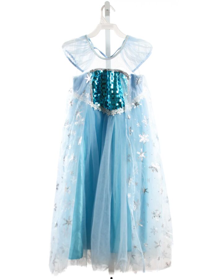 TRISH SCULLY  LT BLUE TULLE   COSTUME WITH SEQUINS