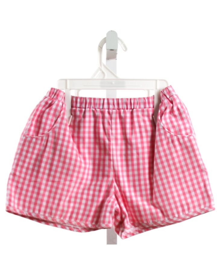 THE BEAUFORT BONNET COMPANY  PINK  GINGHAM  SHORTS