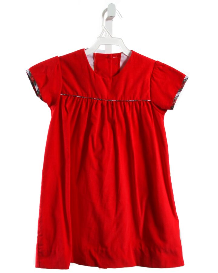 THE BEAUFORT BONNET COMPANY  RED CORDUROY   DRESS