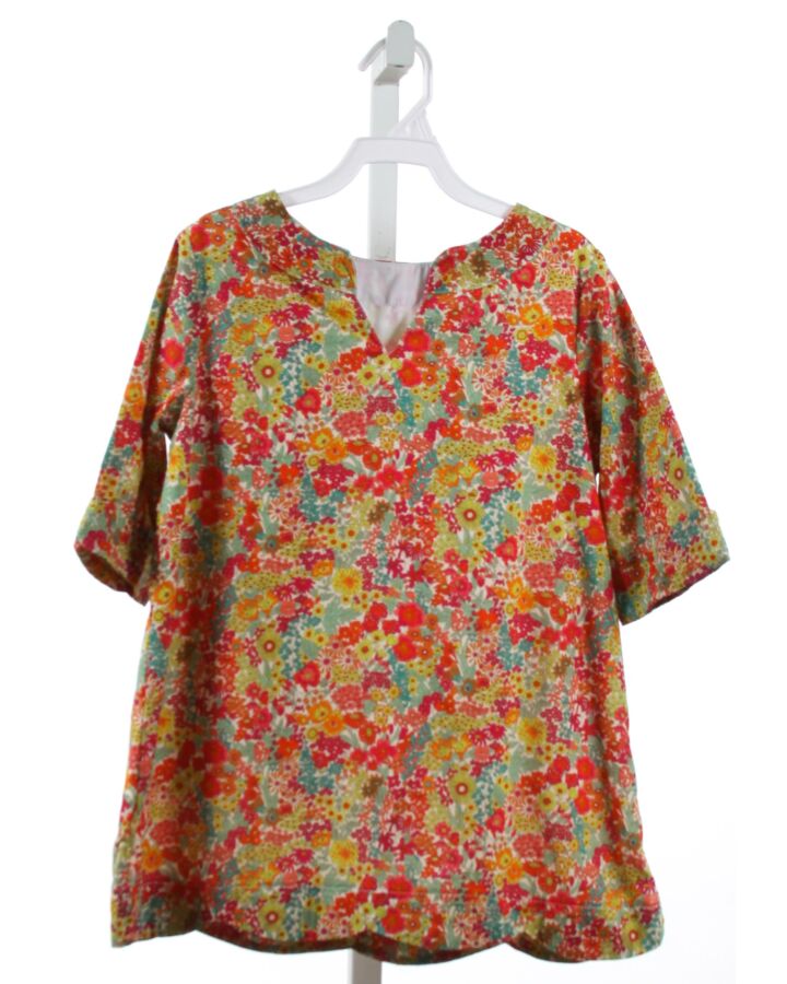 ALICE KATHLEEN  RED  FLORAL  COVER UP 