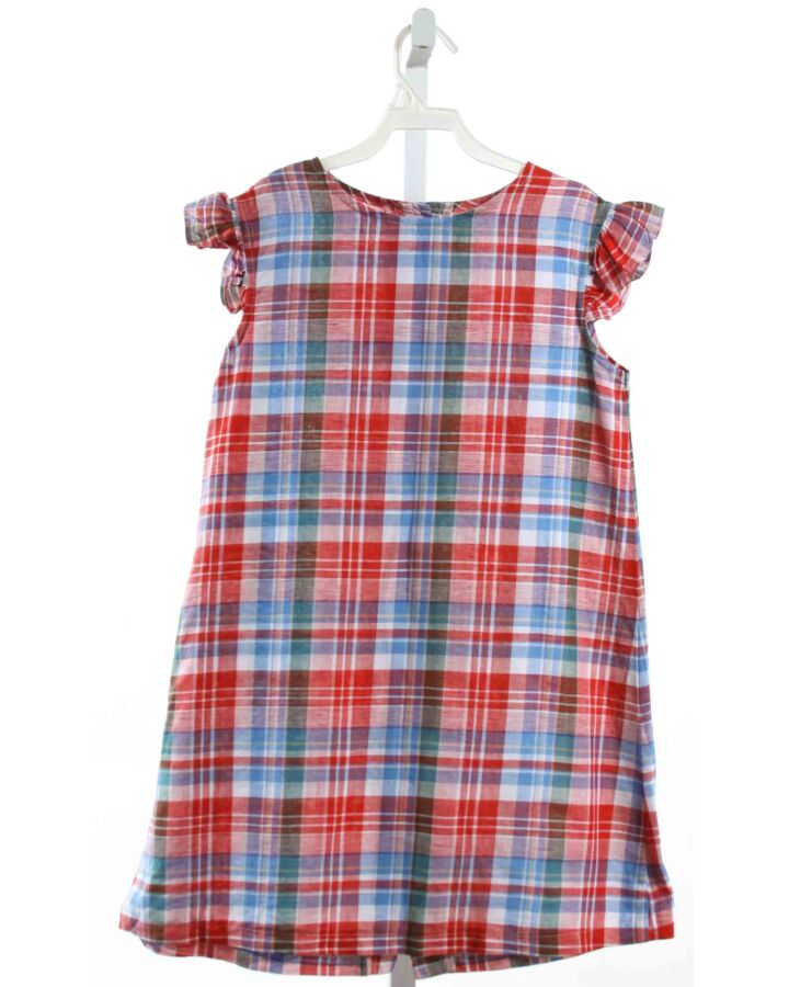 MARY & GRACE  RED  PLAID  DRESS
