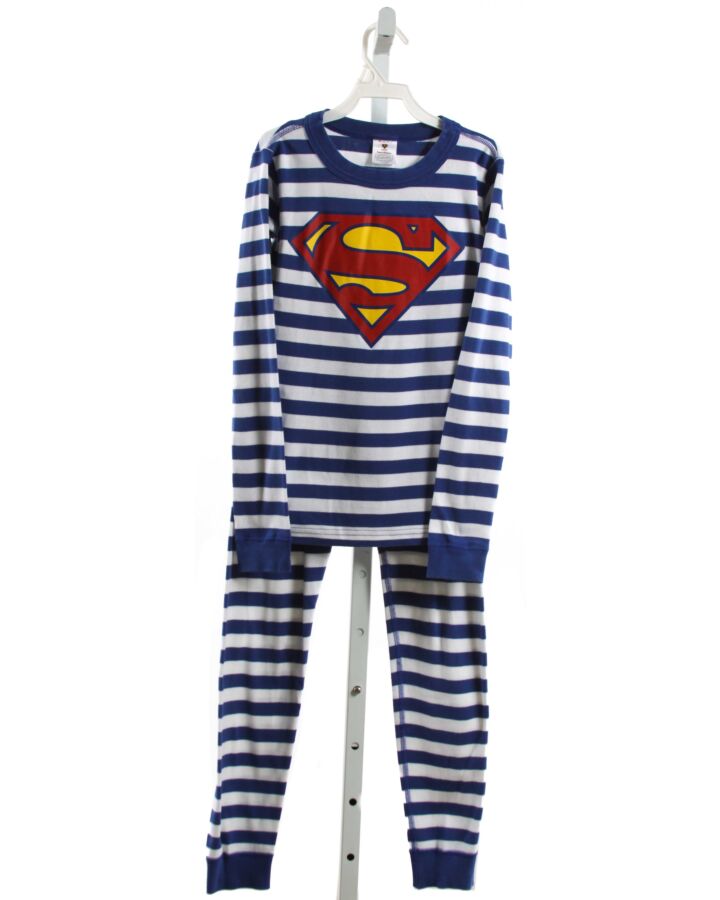 HANNA ANDERSSON  BLUE  STRIPED PRINTED DESIGN LOUNGEWEAR