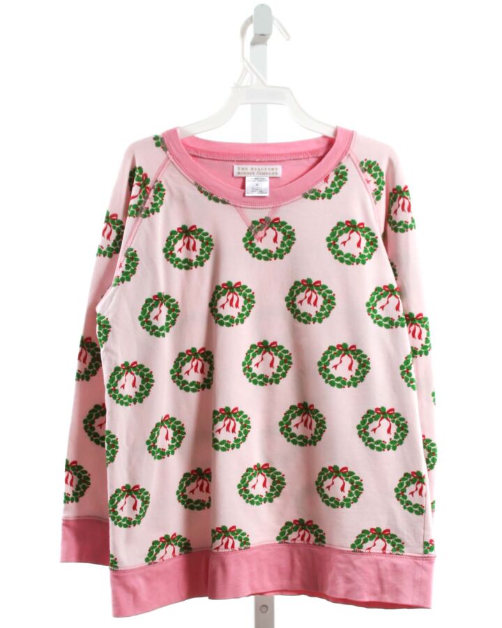 THE BEAUFORT BONNET COMPANY  PINK  PRINT  PULLOVER