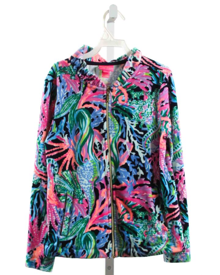 LILLY PULITZER  MULTI-COLOR VELOUR   OUTERWEAR