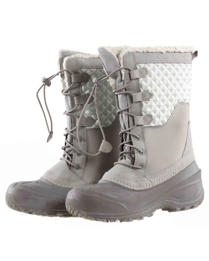 NORTH FACE GRAY BOOTS *NWOT WOMENS SIZE 7 *NWT SIZE CHILD 7