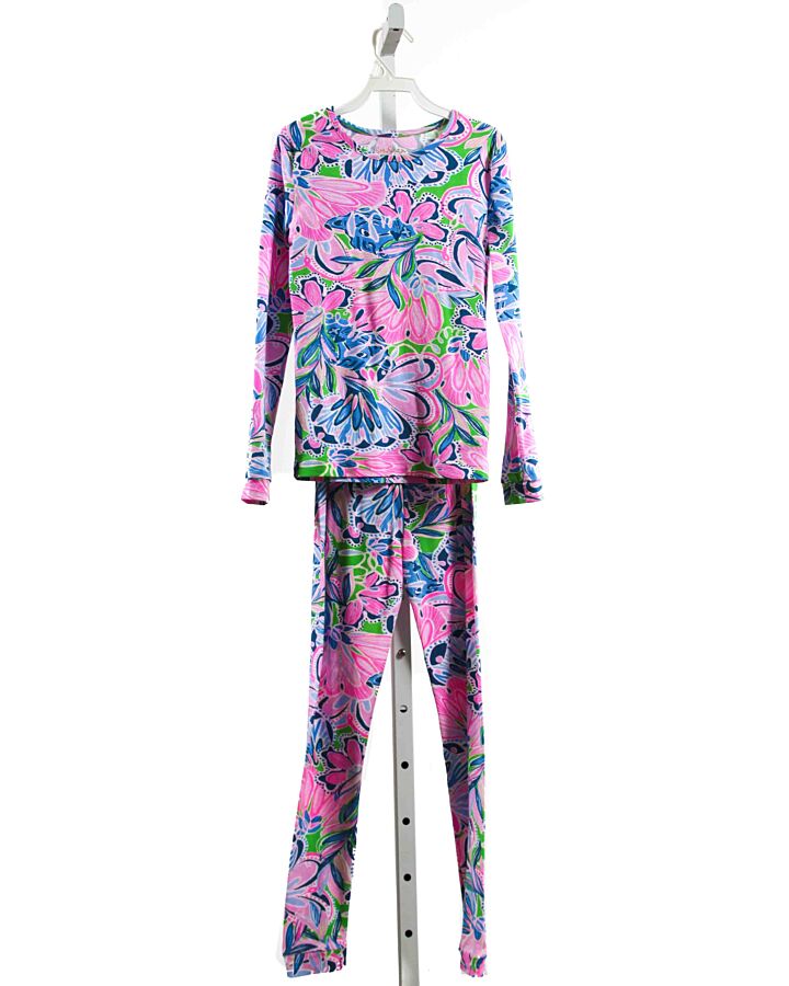 LILLY PULITZER  MULTI-COLOR  FLORAL  2-PIECE OUTFIT
