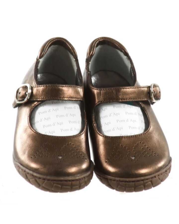 POM D'API BROWN MARY JANES *EU SIZE SIZE 21 EQUIALENT TO TODDLER SIZE 5-5.5 *EUC SIZE TODDLER 5