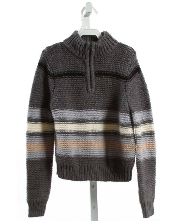 DYLAN GRAY  GRAY  STRIPED  PULLOVER