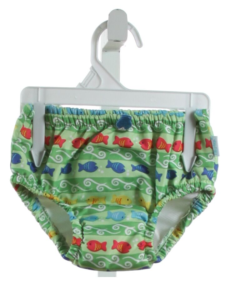 I PLAY  GREEN  PRINT  1-PIECE SWIMSUIT 