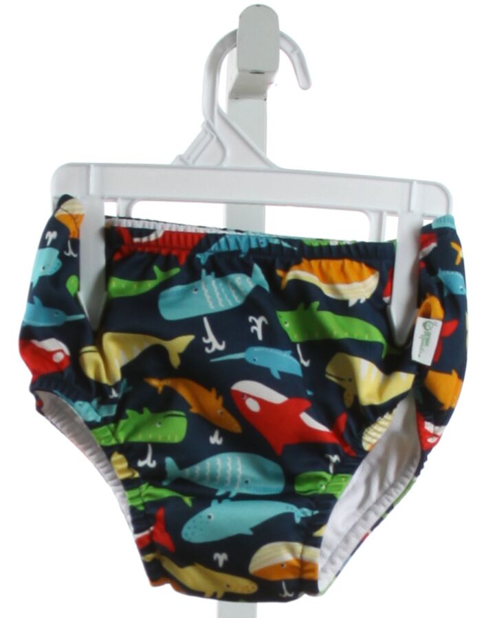 GREEN SPROUTS  MULTI-COLOR  PRINT  1-PIECE SWIMSUIT 
