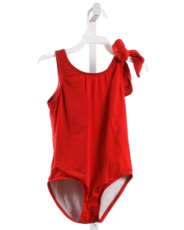 THE BEAUFORT BONNET COMPANY  RED    1-PIECE SWIMSUIT WITH BOW
