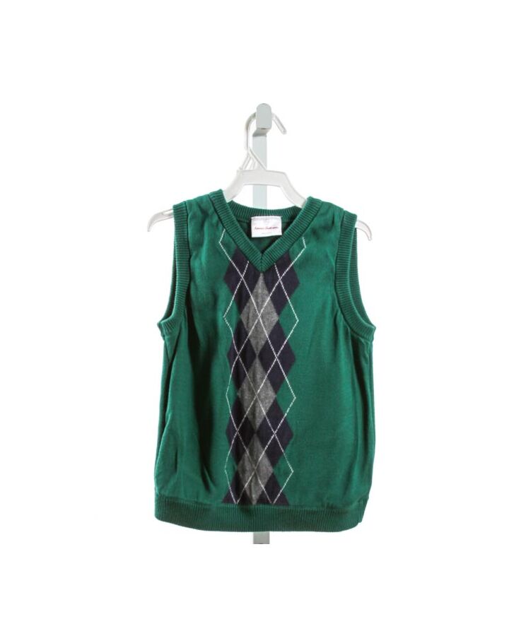 HANNA ANDERSSON  GREEN    SWEATER VEST 