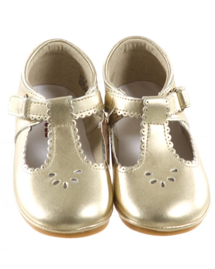 ANGEL BABY SHOES GOLD MARY JANES  *NWT SIZE TODDLER 7