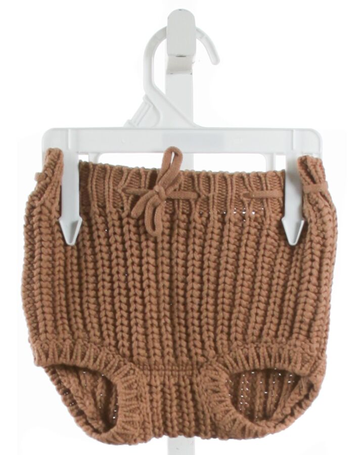QUINCY MAE  BROWN KNIT   BLOOMERS 