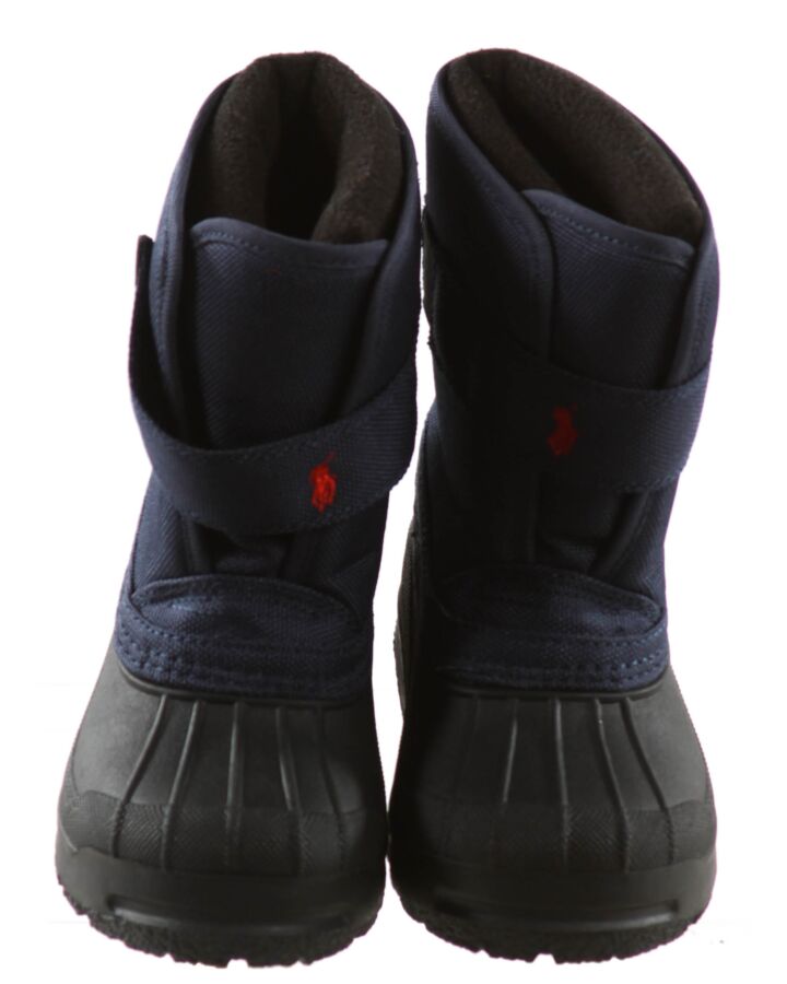 POLO BY RALPH LAUREN NAVY BLUE SNOW BOOTS *SIZE TODDLER 8; NWOT