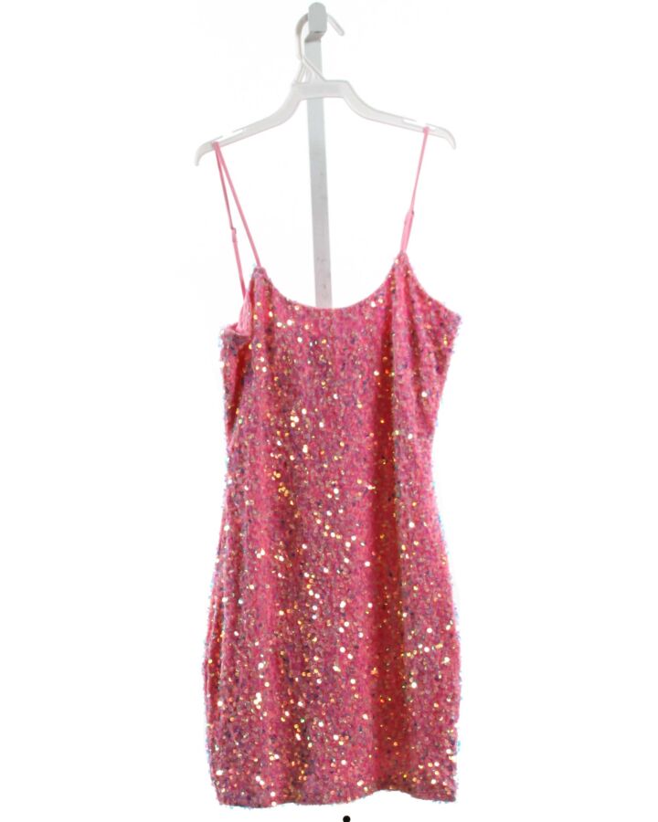 LUCY IN THE SKY  PINK   SEQUINED PARTY DRESS
