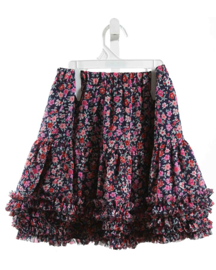 JOULES  PINK  FLORAL  SKIRT