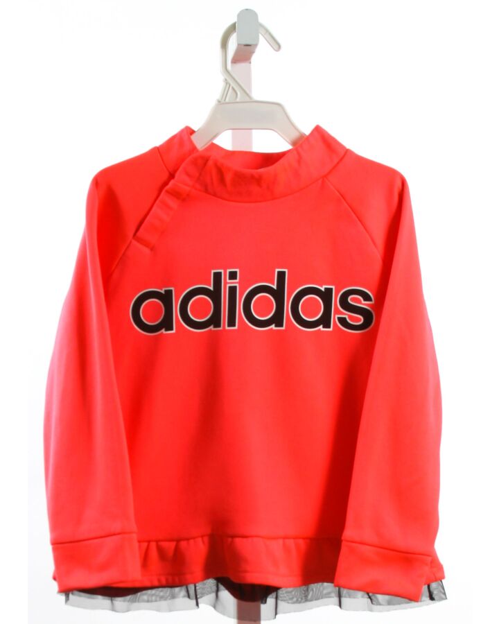 ADIDAS  HOT PINK    PULLOVER WITH TULLE
