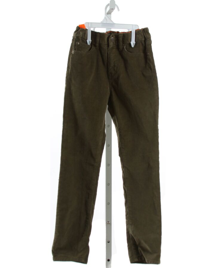CREWCUTS  FOREST GREEN CORDUROY   PANTS