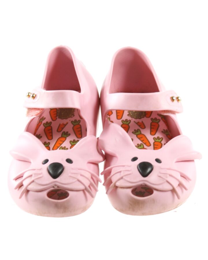 MINI MELISSA PINK MARY JANES *RUBBBER *VGU SIZE TODDLER 8