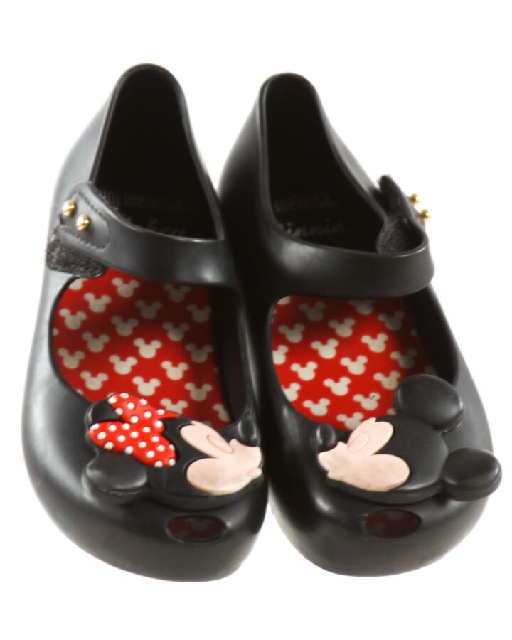 MINI MELISSA BLACK MARY JANES *THIS ITEM IS GENTLY USED WITH MINOR SIGNS OF WEAR (MINOR SCUFFING) *EUC SIZE TODDLER 9
