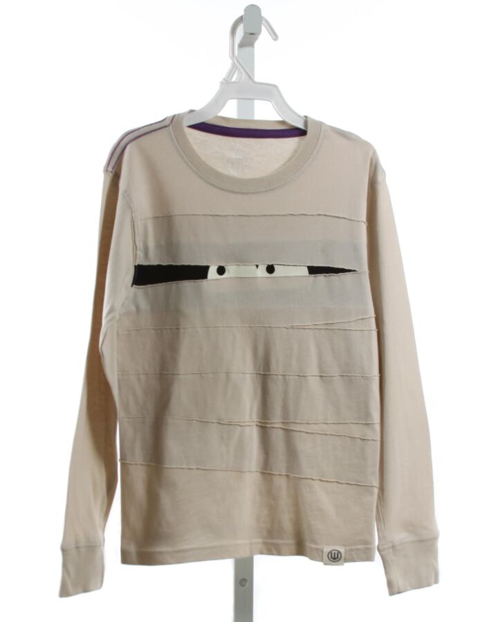 WES AND WILLY  KHAKI  KNIT LS SHIRT