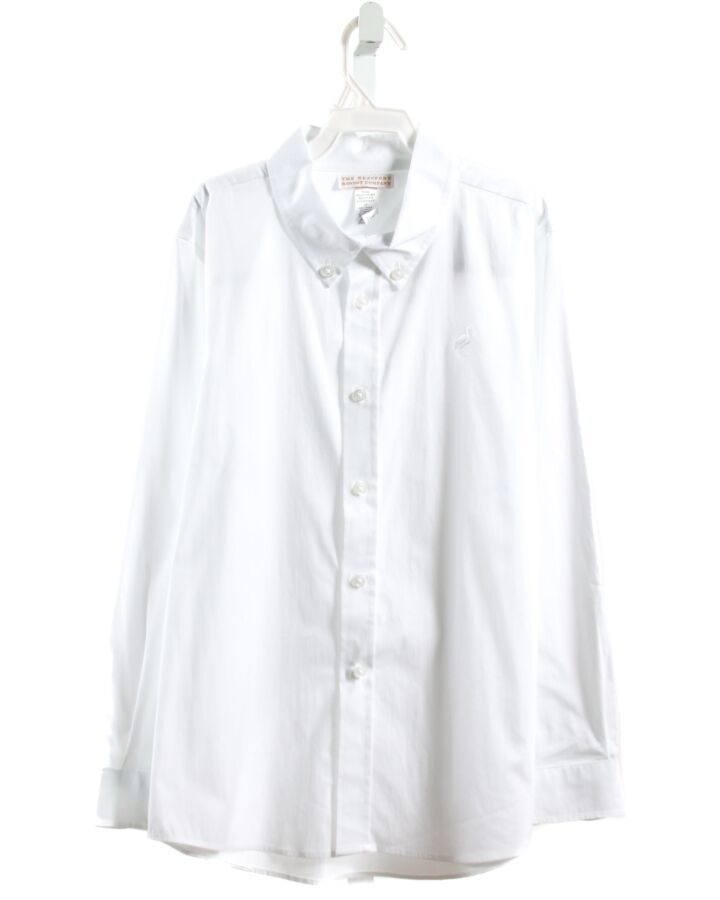 THE BEAUFORT BONNET COMPANY  WHITE    DRESS SHIRT