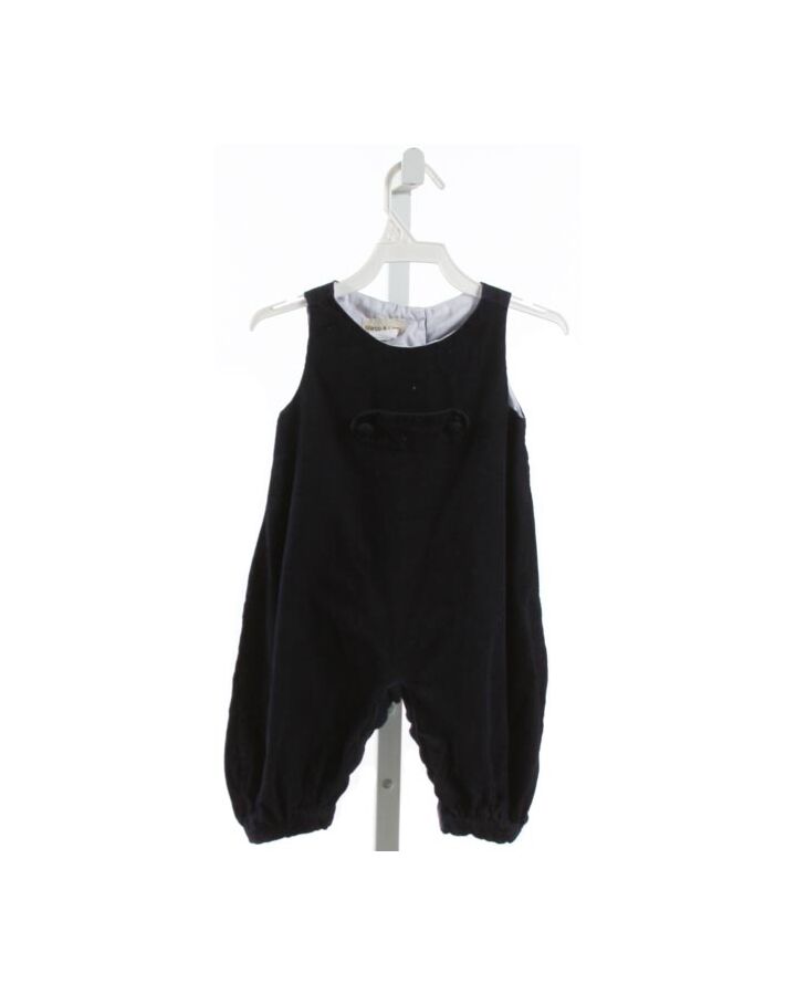 MARCO & LIZZY  BLUE CORDUROY   LONGALL/ROMPER 