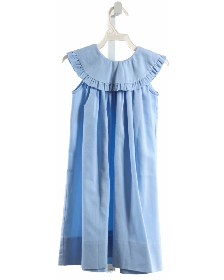 LULLABY SET  LT BLUE    DRESS WITH RUFFLE