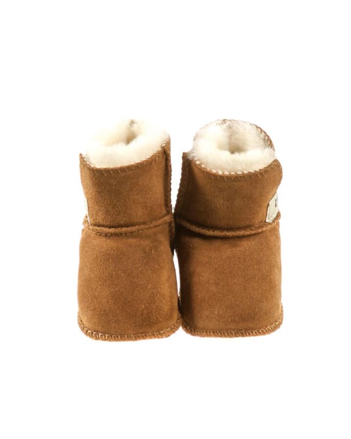 UGG BROWN BOOTS *SIZE XS EQUIVALENT TO SIZE INFANT 0-1; EUC