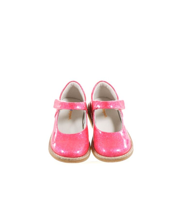 KID EXPRESS PINK GLITTER MARY JANES *EUC; NO SIZE TAG BUT EQUIVALENT TO TODDLER 10