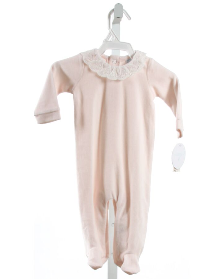 EDGEHILL COLLECTION  LT PINK    LAYETTE WITH EYELET TRIM