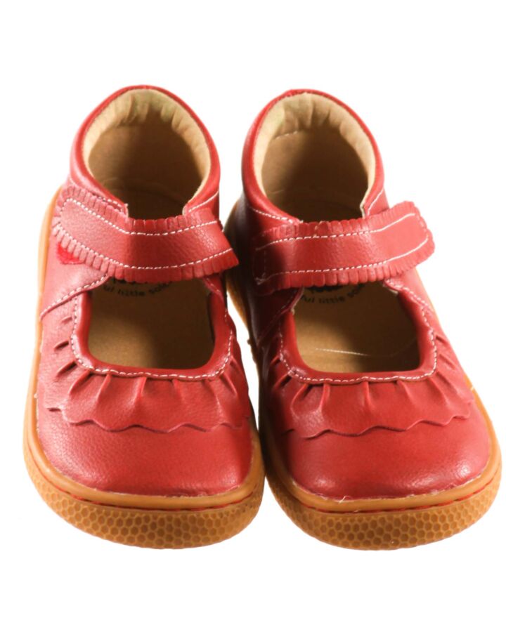 LIVIE & LUCA RED MARY JANES  *EUC SIZE TODDLER 10