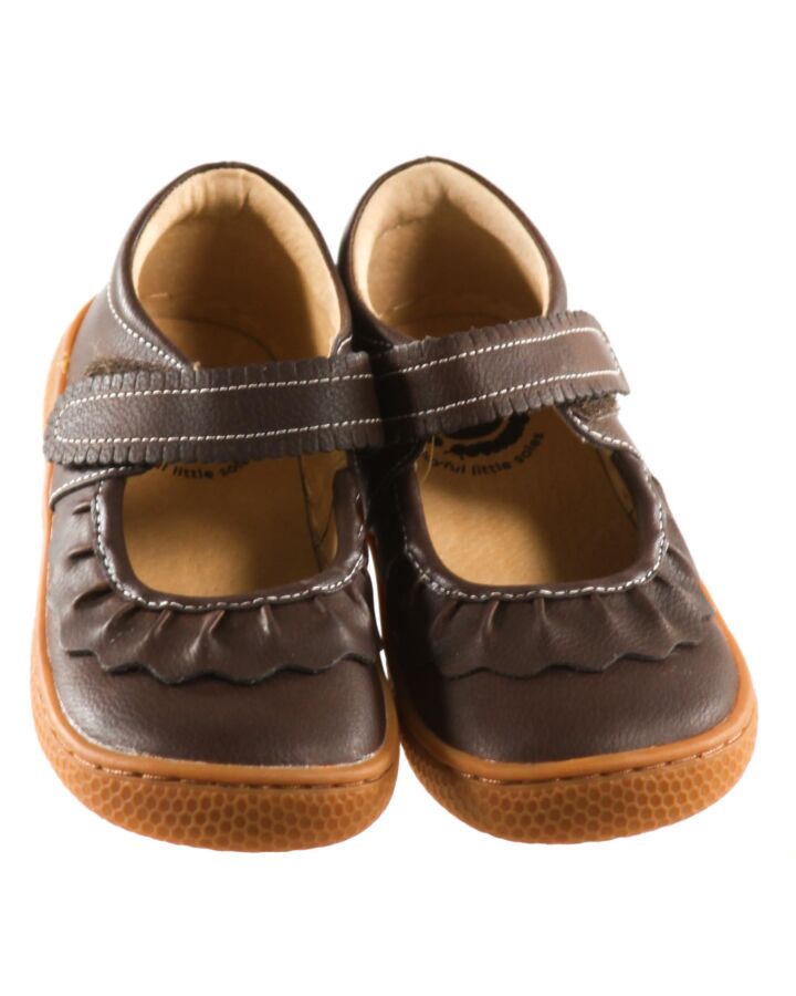 LIVIE & LUCA BROWN MARY JANES  *EUC SIZE TODDLER 10