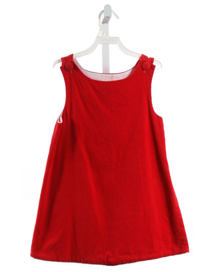 ELLIEO  RED CORDUROY   DRESS