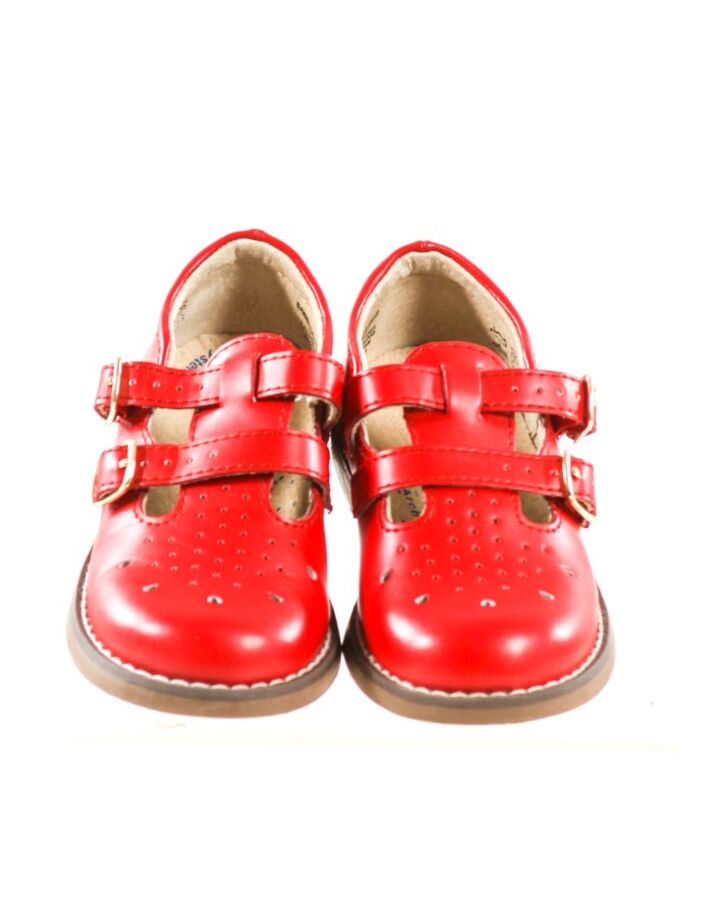 FOOTMATES RED MARY JANES *SIZE TODDLER 7; EUC