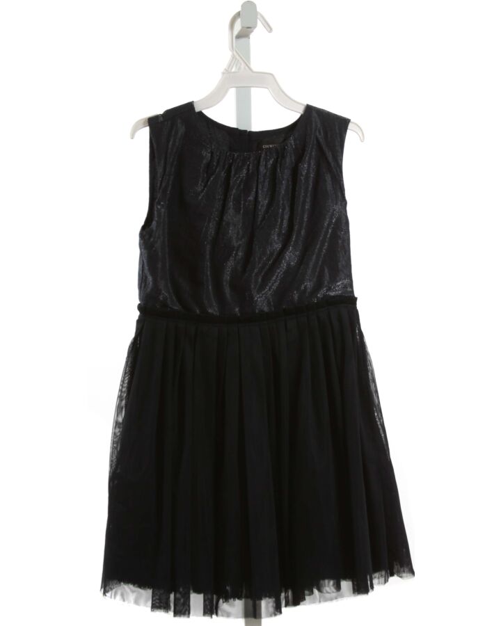 CREWCUTS  BLACK TULLE   PARTY DRESS 