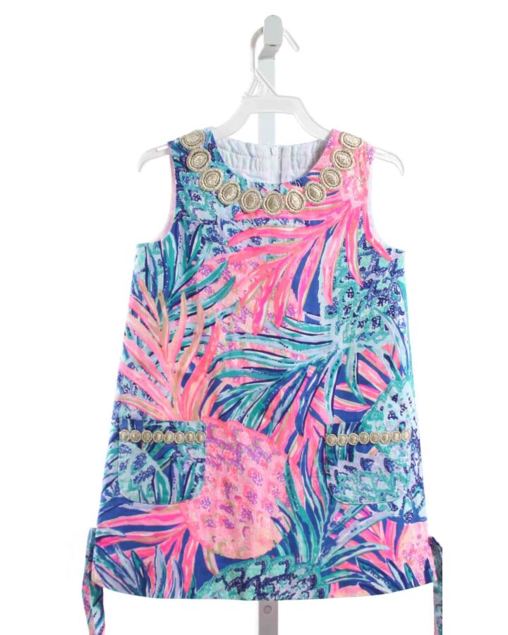 LILLY PULITZER  MULTI-COLOR  PRINT  DRESS