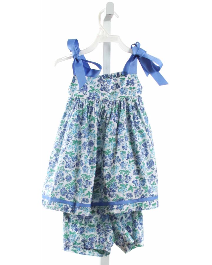 ORIENT EXPRESSED  BLUE  FLORAL  2-PIECE OUTFIT