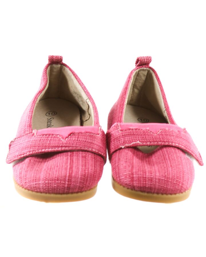 SNEAK A' ROOS PINK CANVAS SHOES *SIZE TODDLER 10; NWOT