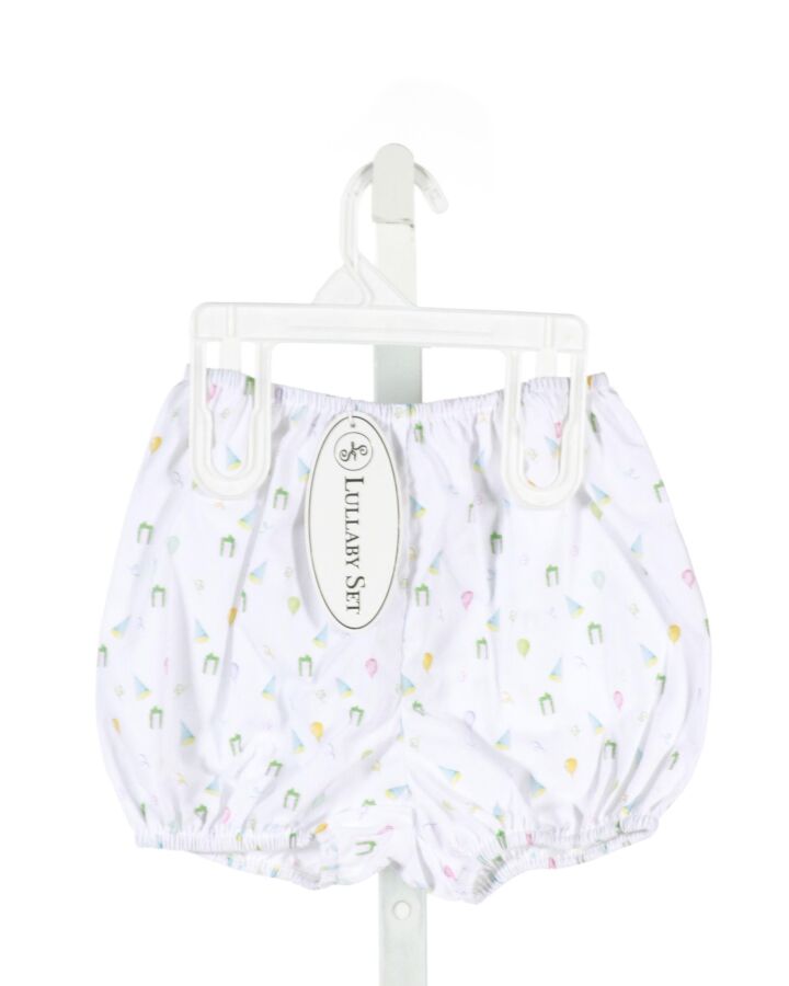 LULLABY SET  WHITE    BLOOMERS 
