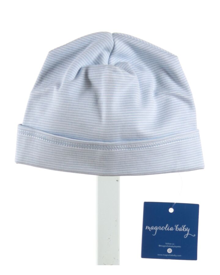 MAGNOLIA BABY  LT BLUE  STRIPED  HAT