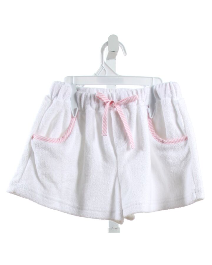 BELLA BLISS  WHITE TERRY CLOTH   SHORTS