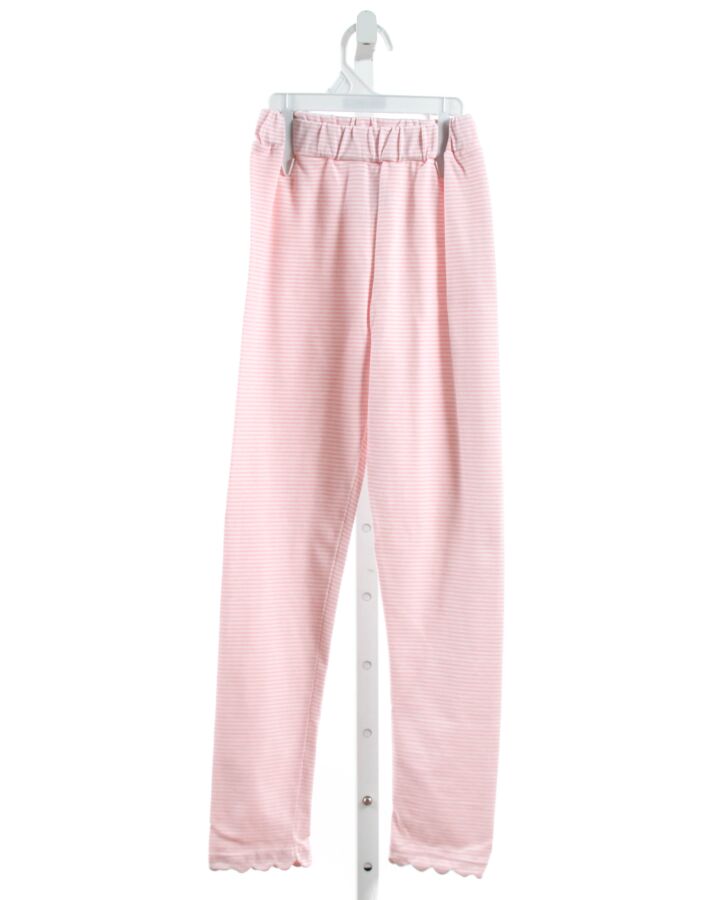 PEGGY GREEN  PINK KNIT STRIPED  PANTS
